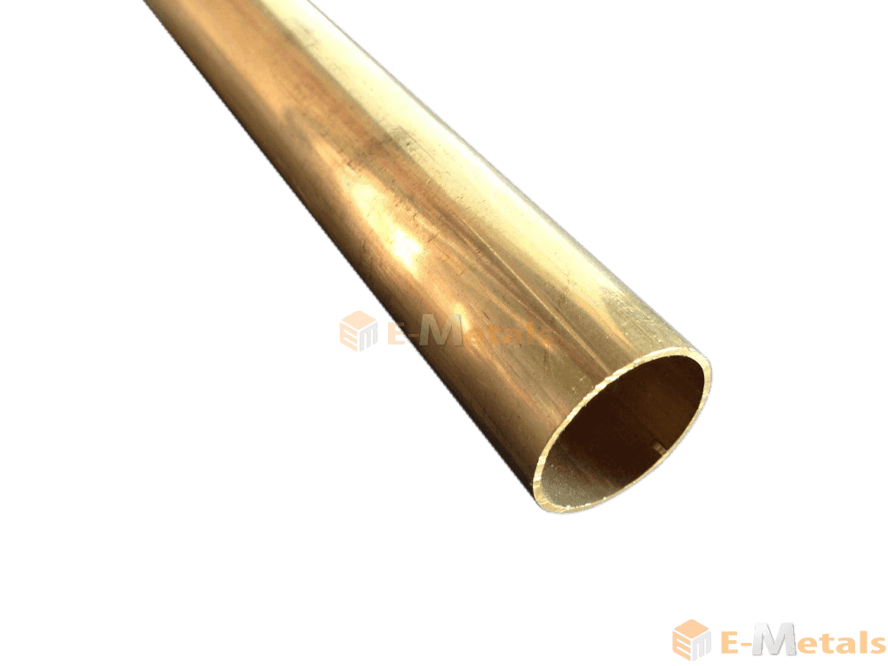 TETSUKO 真鍮管 丸パイプ C2700T 25.4φ t1.0mm L700mm B08BNCBBQK 材料、資材