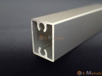 アルミ建材/板 材 A6063S-T5 角パイプビスホール材 1.1mm ステンカラー(ツヤ消) 