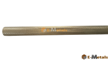 C3604 - アヤメローレット丸棒 真鍮棒ローレット  アヤメローレット