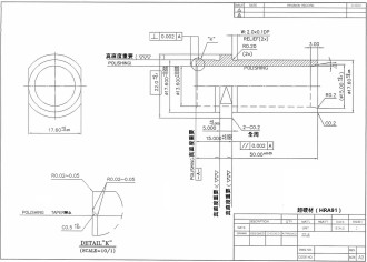 タングステンカーバイド 【特販】POT&PLUNGERΦ13.6（1セット） -TOWA用、材質：超硬材KF12（HRA91） 